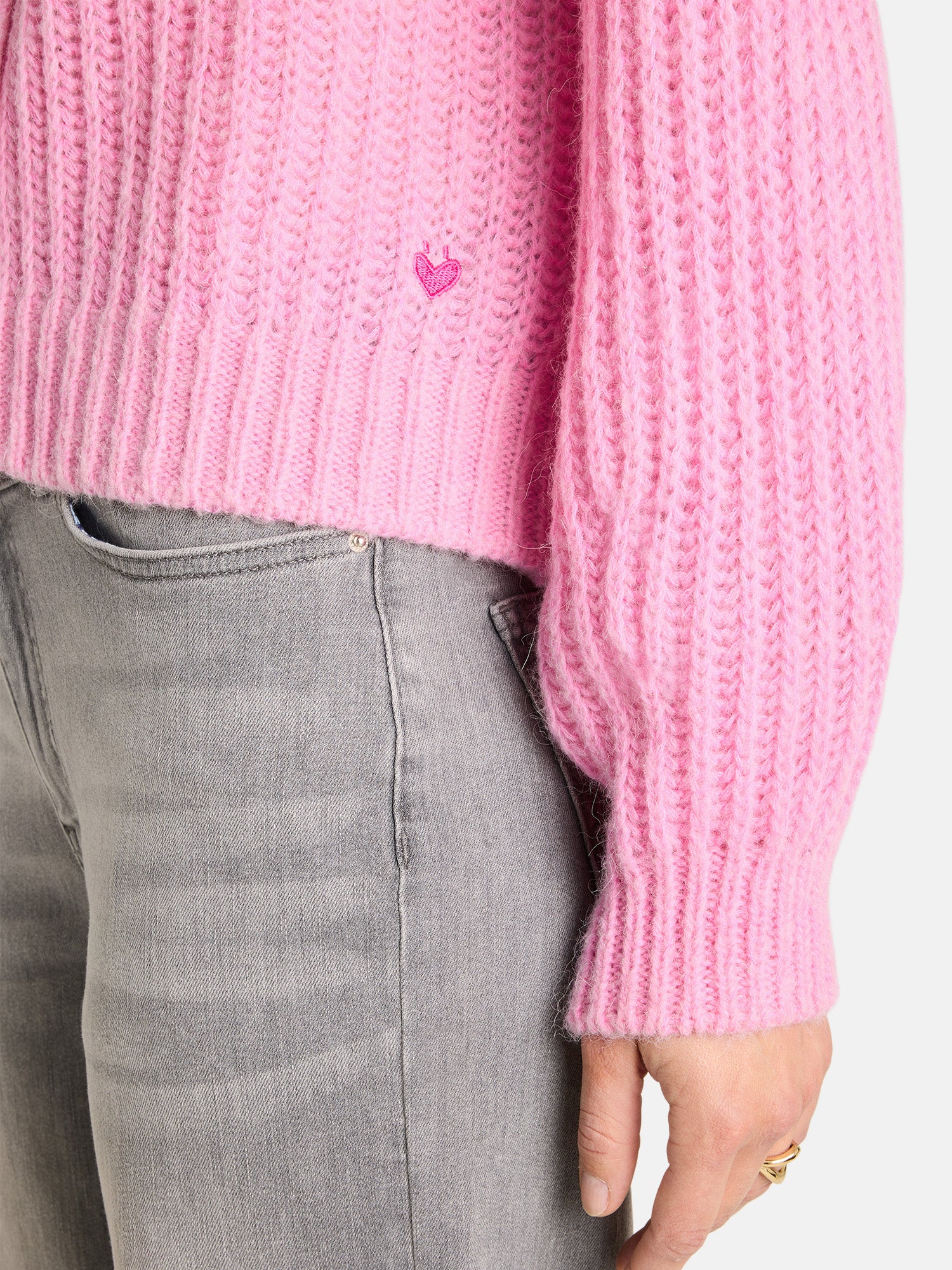 Lieblingsstück MizaL Strickjacke fig Alpaka Wollmix