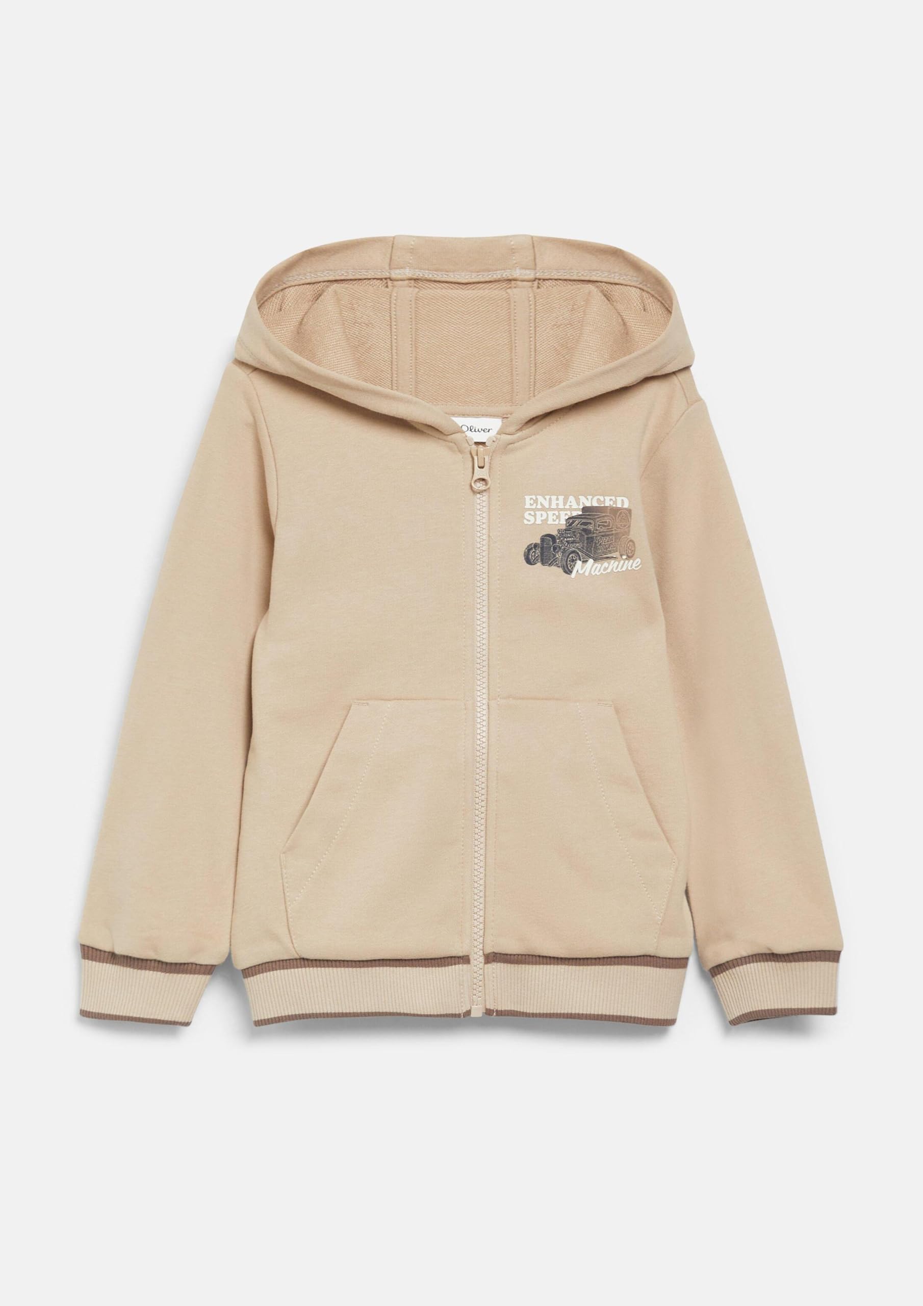 s.Oliver Red Label Sweatjacke Kapuze Print 128-134
