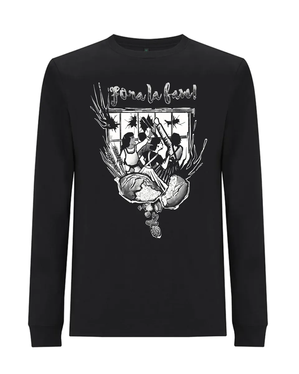 dna merch Fora La Fam Bread Riots Langarmshirt