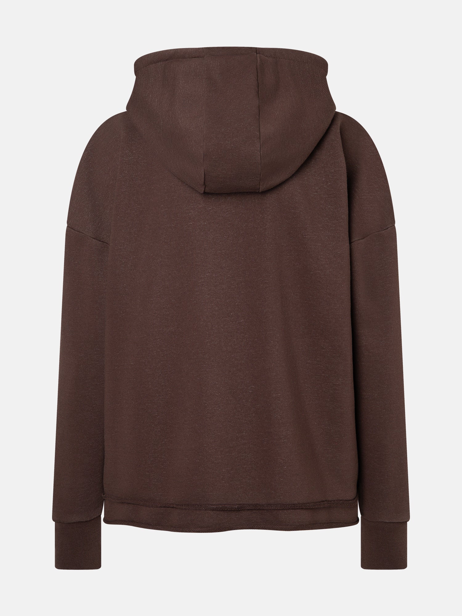 Lieblingsstück RixaL Hoodie Baumwollmix dark brown
