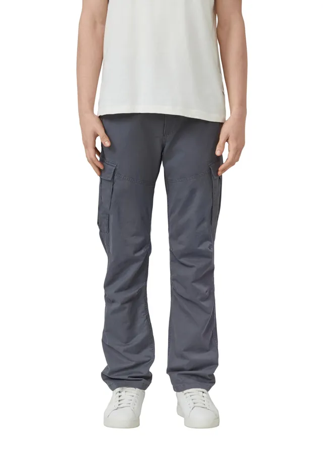 s.Oliver Chicago Cargo-Hose Baumwollstretch olivgrün