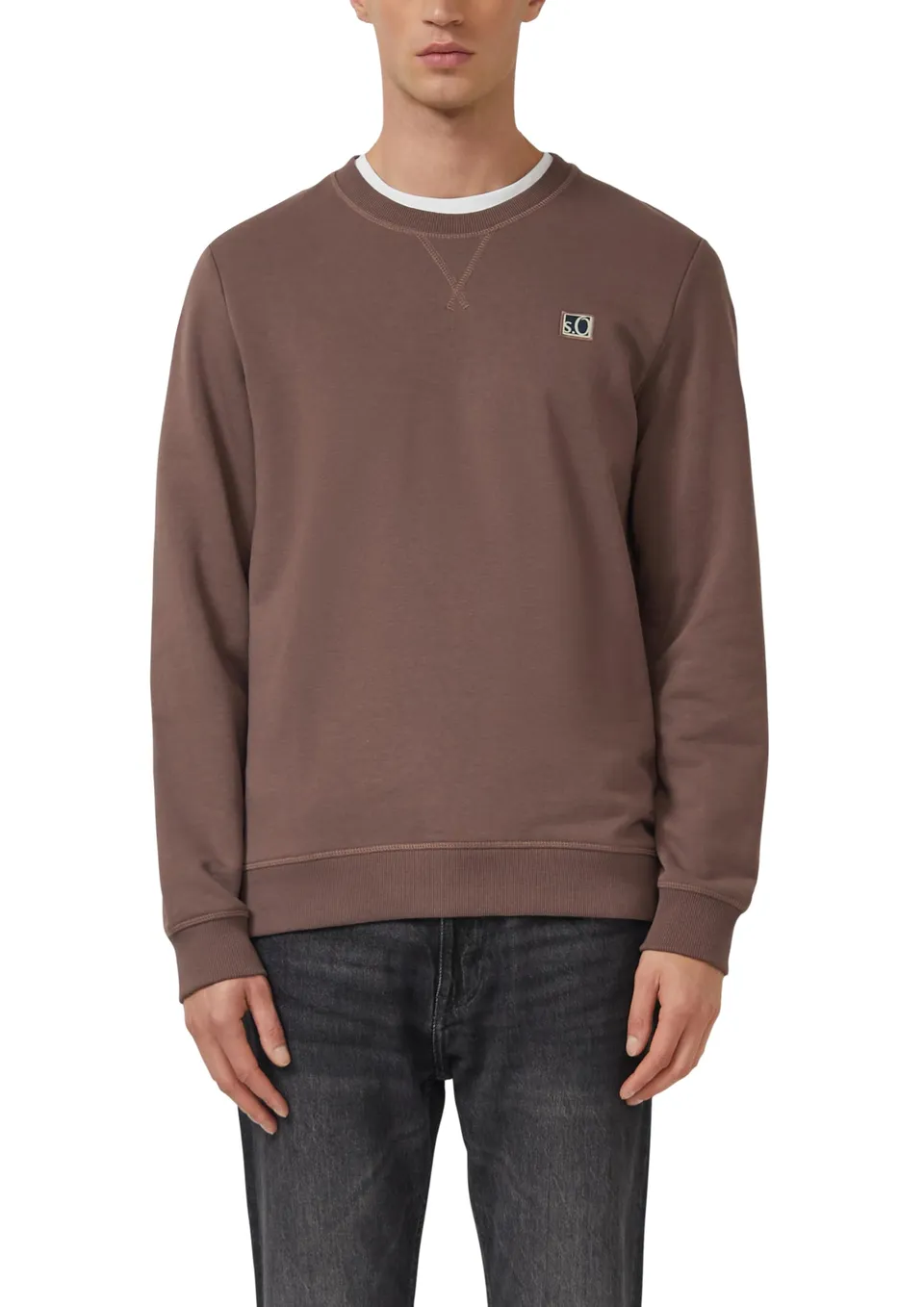 s.Oliver RED LABEL 2169152 Sweatshirt L braun