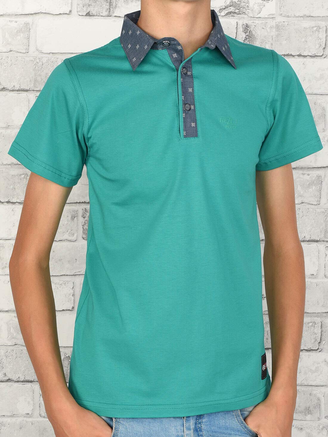 BEZLIT 30093 Polo Shirt Jungen Gr. 116 Stretch
