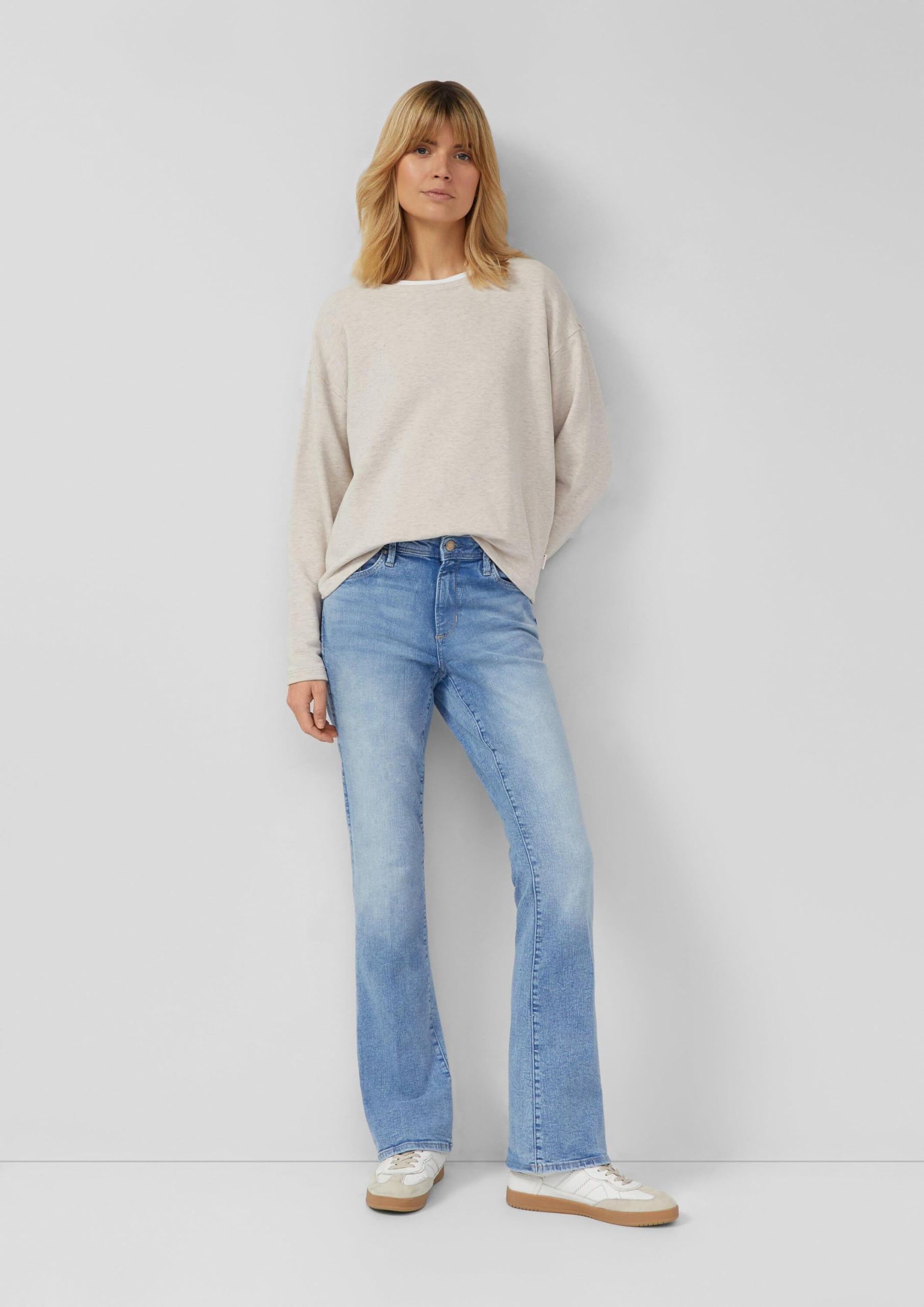 s.Oliver Beverly Bootcut Jeans Damen 40W/32L Mid Rise