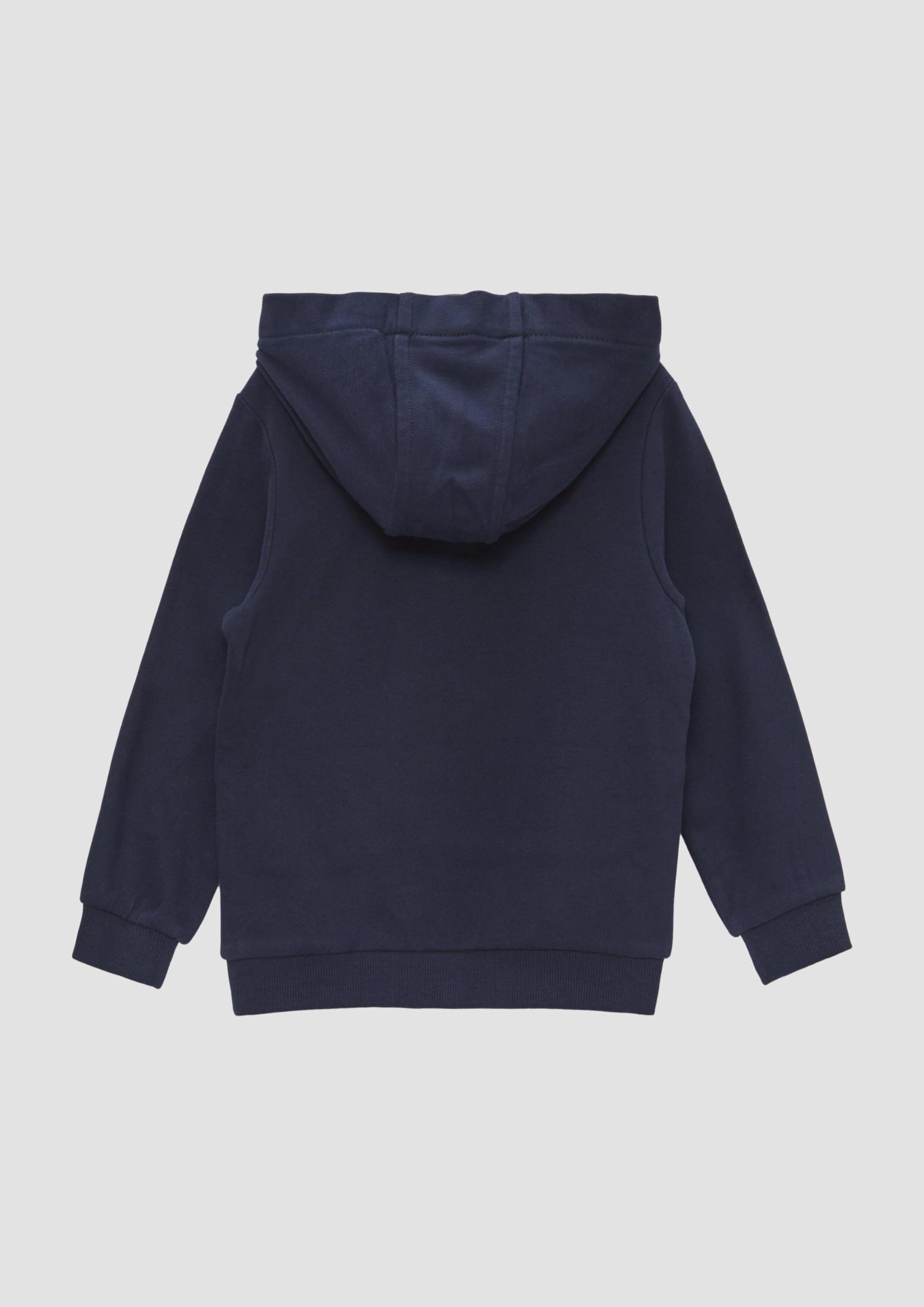 s.Oliver RED LABEL Kapuzen-Sweatshirt Baumwollmix Weiß