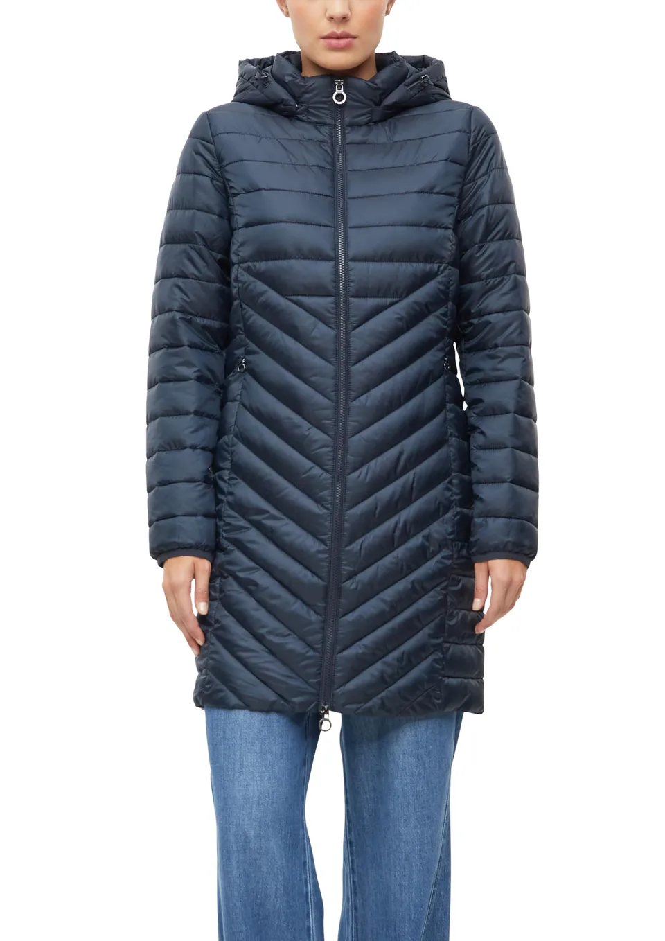 s.Oliver Red Label Steppmantel 2180647 Gr.36 blau