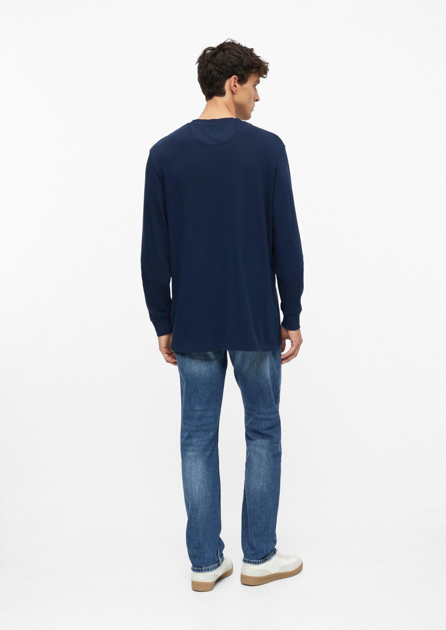 s.Oliver Junior Langarmshirt Garment Dye navy