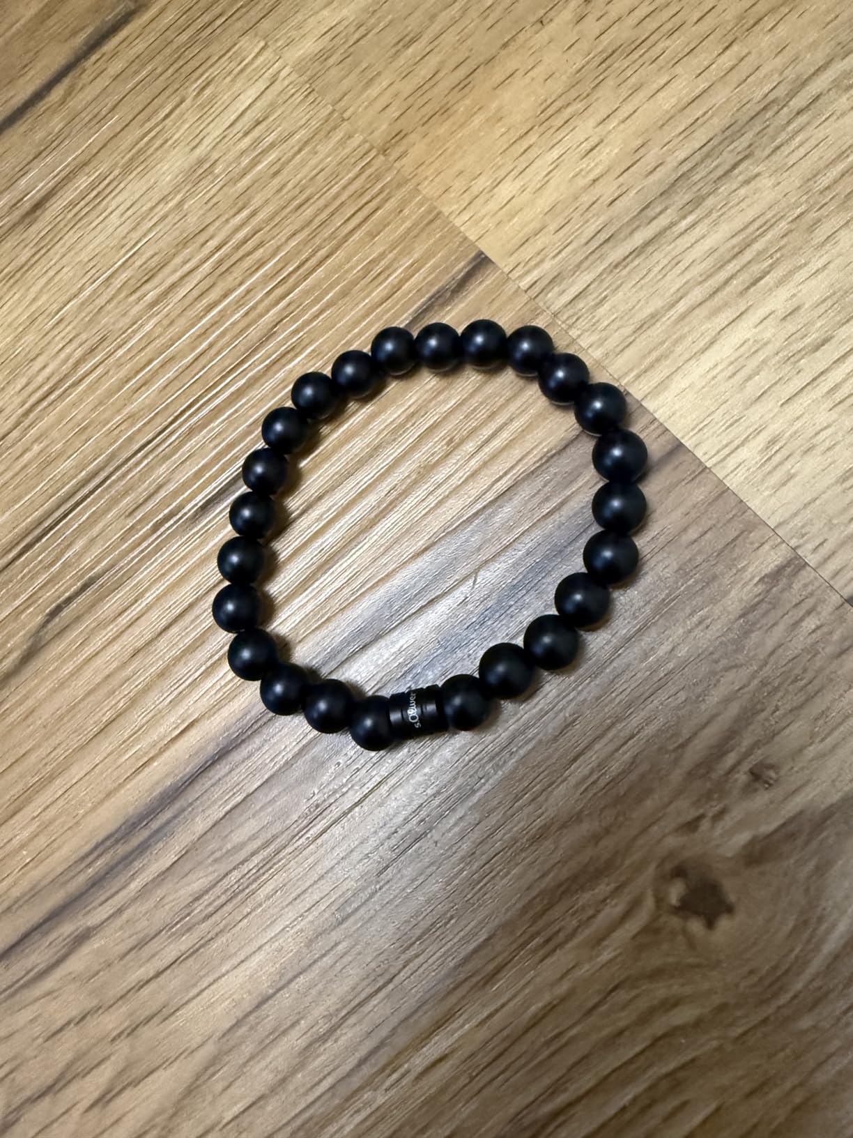 s.Oliver RED LABEL Beads Armband grau/blau Herren