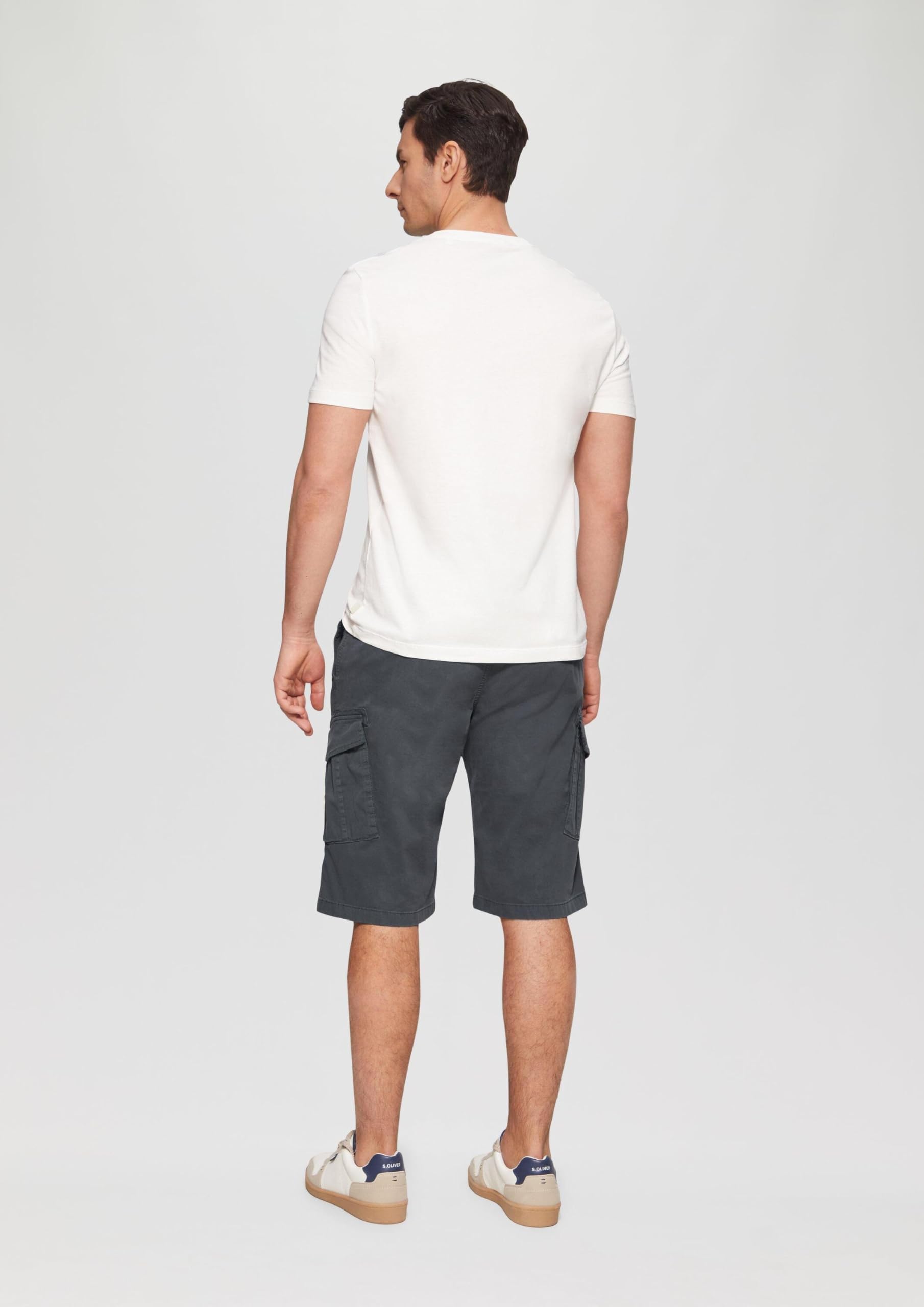 s.Oliver Cargo-Shorts Relaxed Fit olivgrün