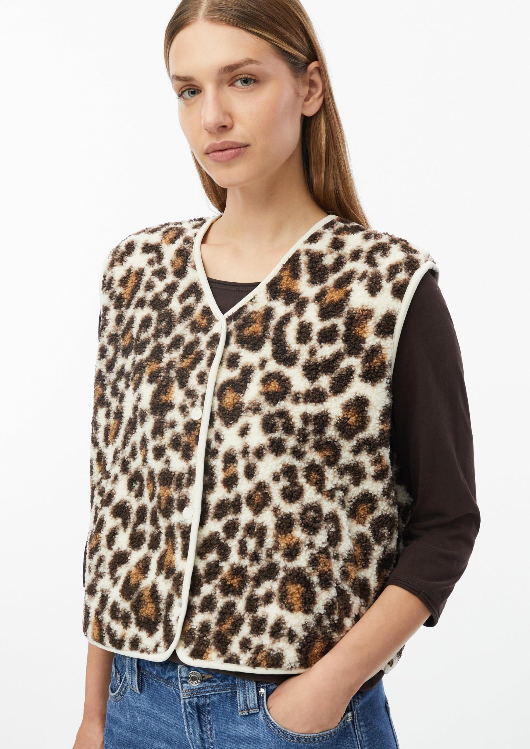 s.Oliver RED LABEL Teddy-Weste Leo Relaxed Fit 40