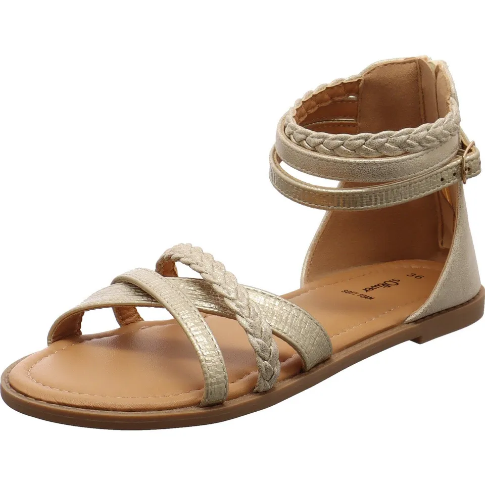 s.Oliver Junior Sandale 5-5-48203-44-442 Gr.33 beige
