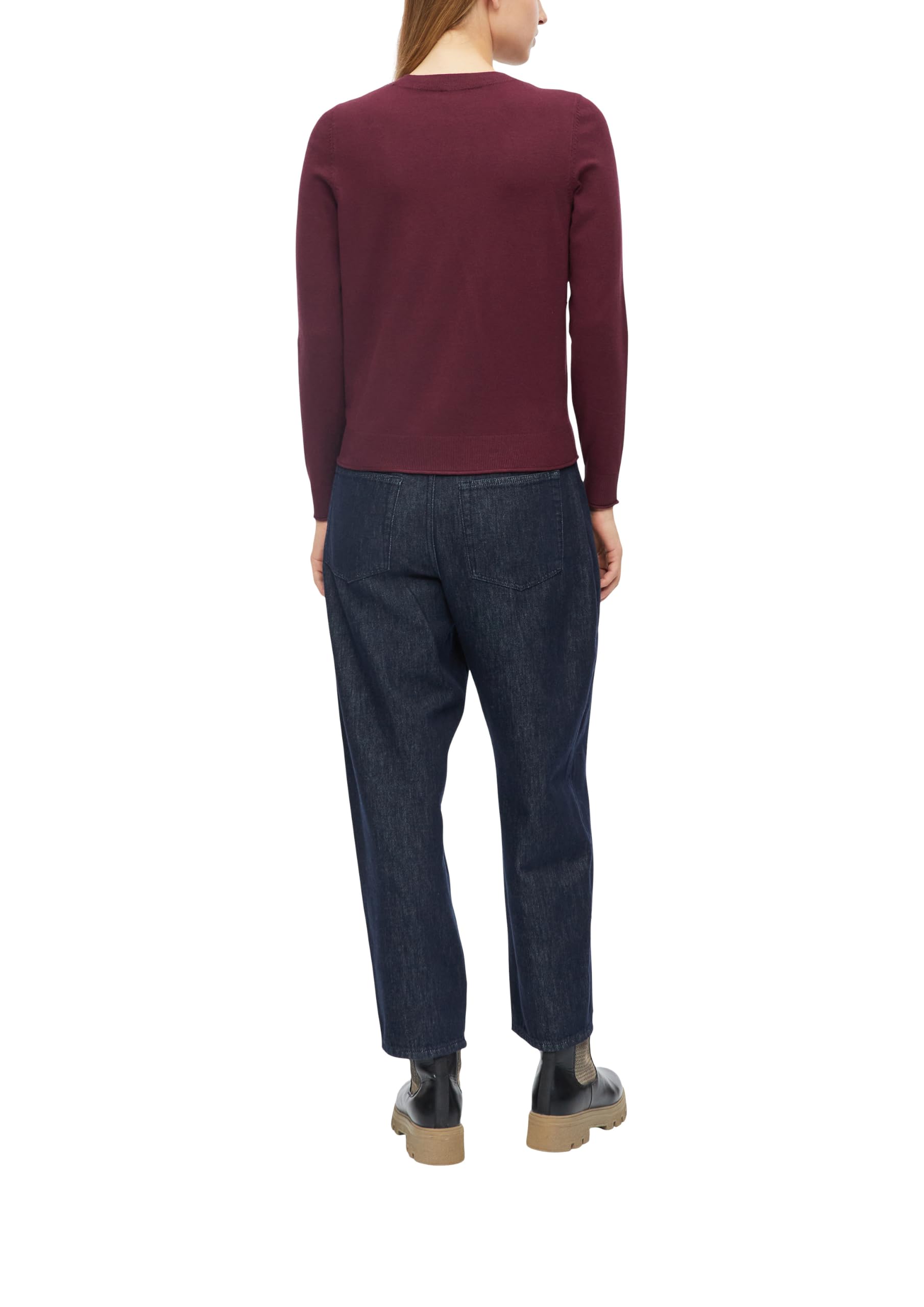 s.Oliver 2181351 Pullover Bordeaux Gr. 42