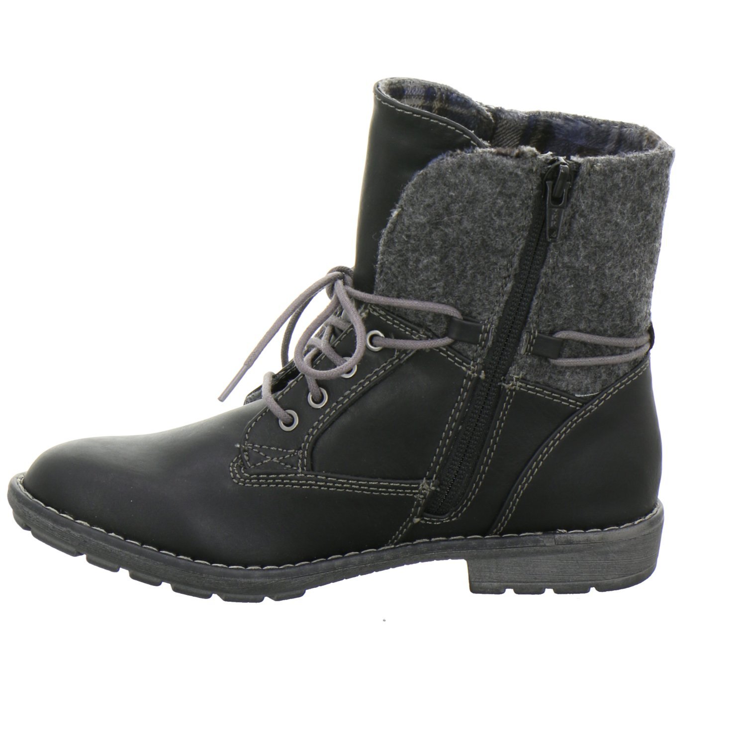 s.Oliver 45407-25-001 Kinder Schnürer Alltag dunkel robust