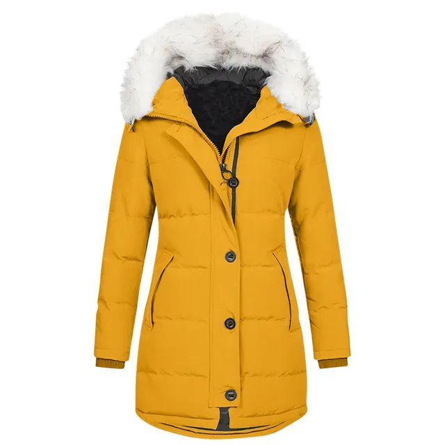 Singular-Point Damen Jacke Winterparka mit Kapuze