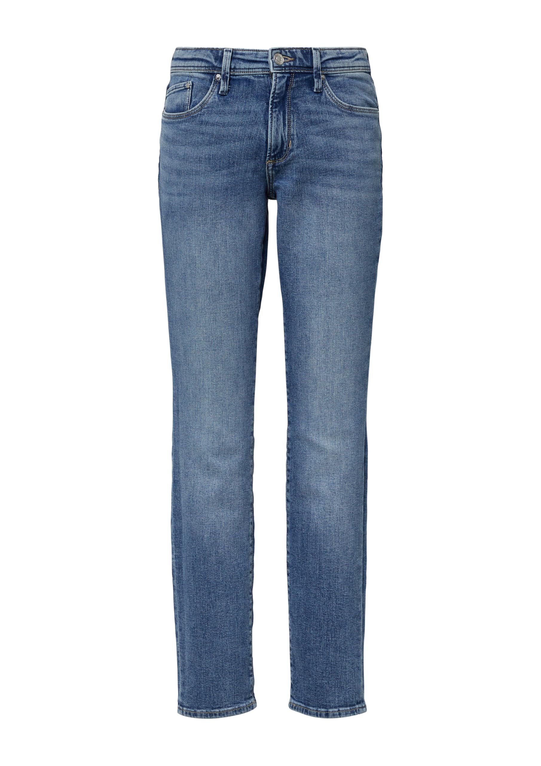 s.Oliver Betsy Jeans Mid Rise Slim Fit Denim