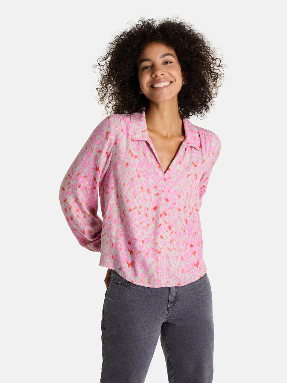Lieblingsstück EbonyL Bluse beige aus Viskose