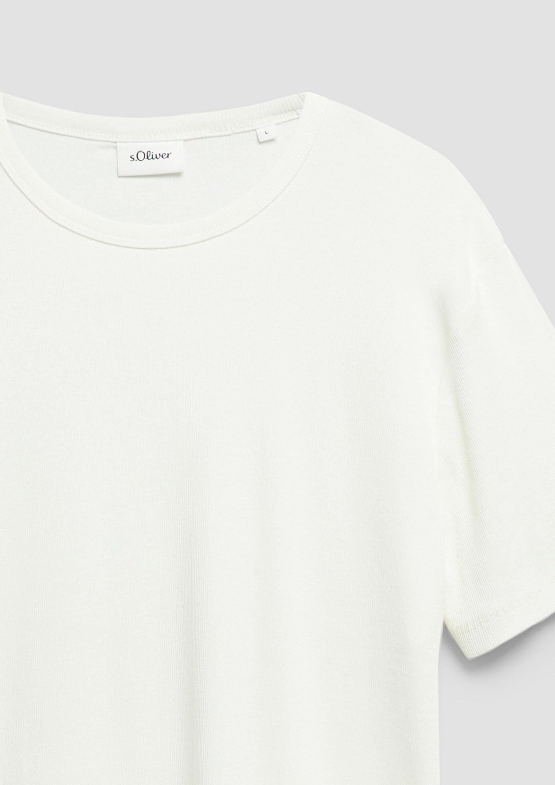 s.Oliver Junior Ripp T-Shirt Crew Neck XXL