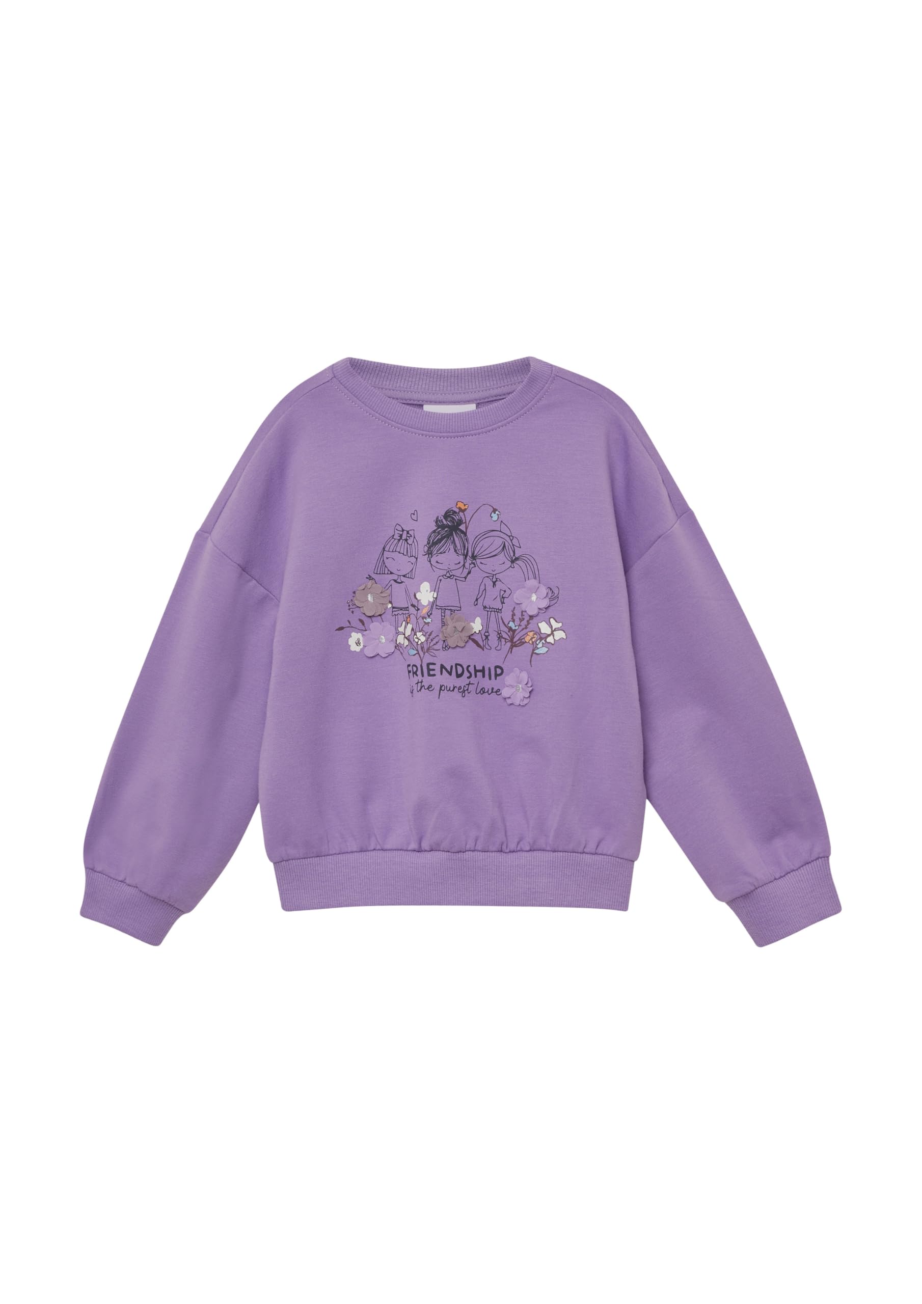 s.Oliver RED LABEL Sweatshirt 128-134 beige Oversized