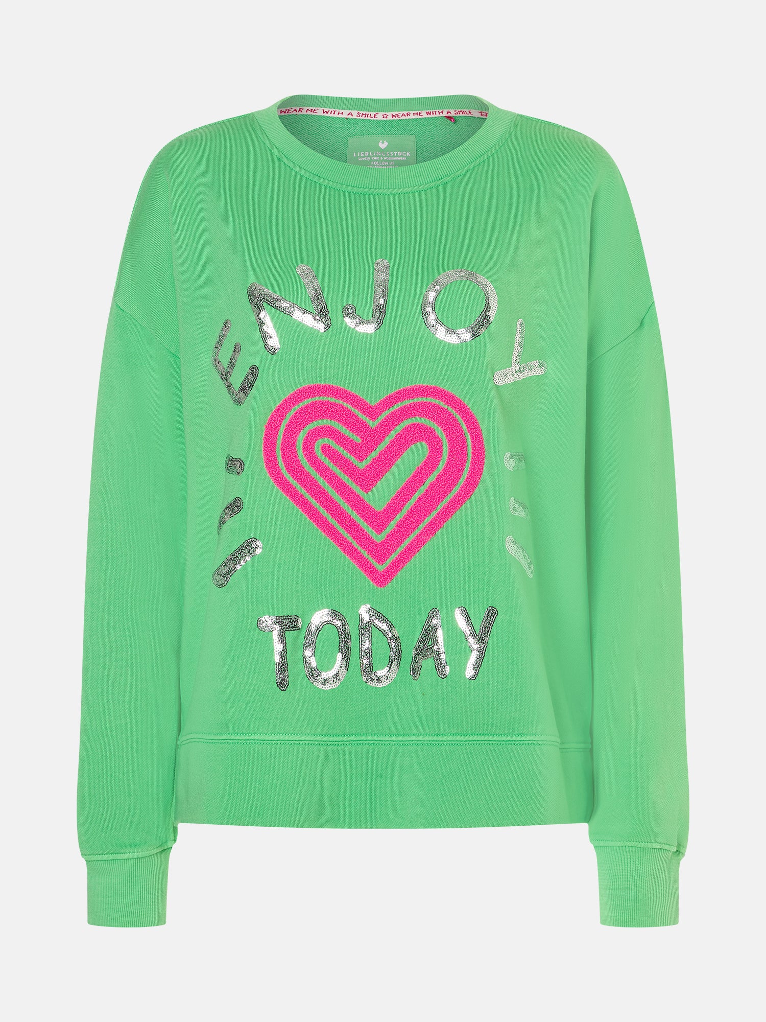 Lieblingsstück BibiL Sweatshirt Baumwolle apple green