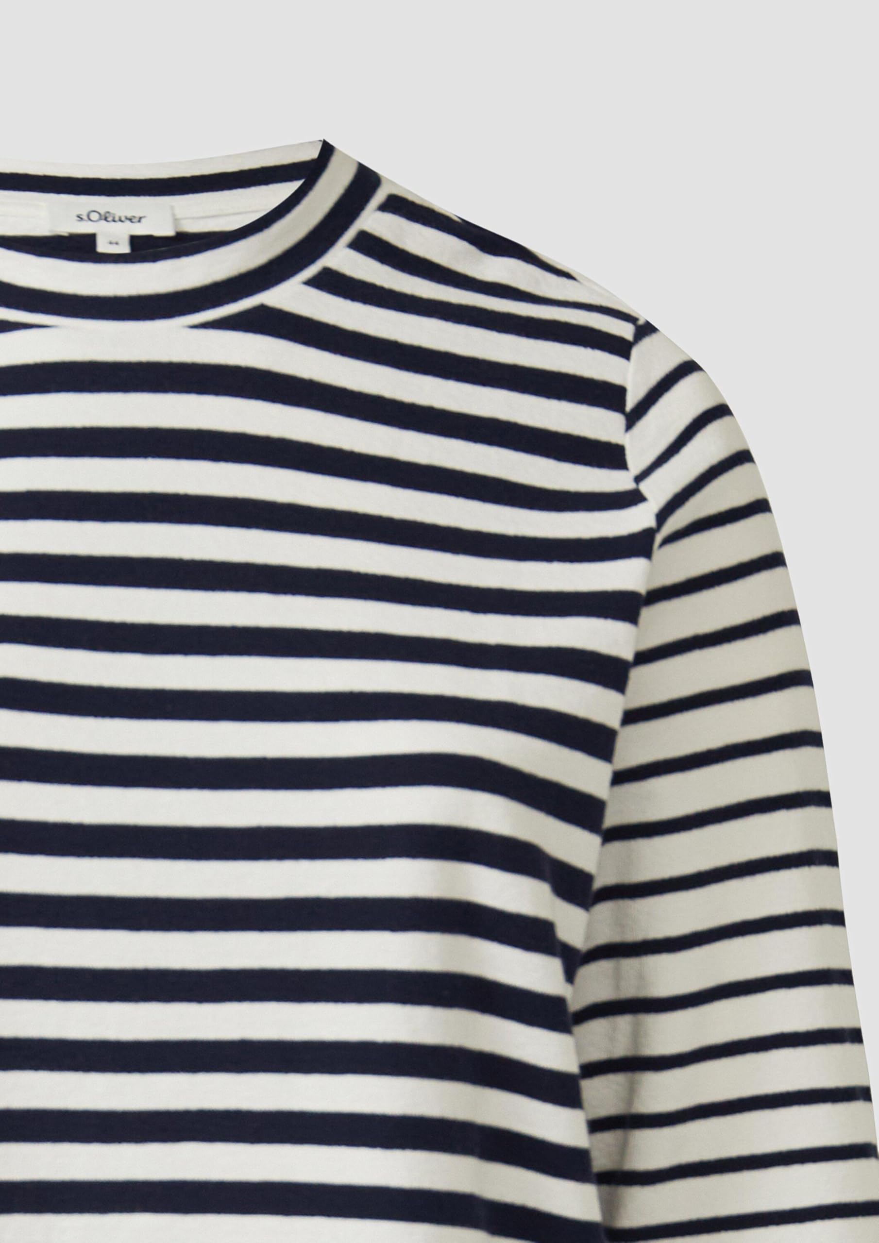 s.Oliver RED LABEL 2179778 Curve Sweatshirt Streifen 46