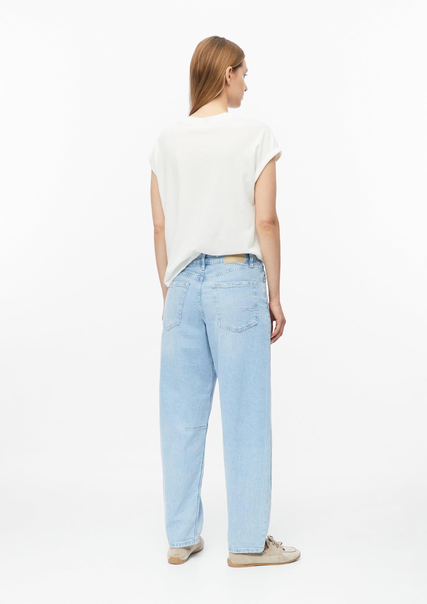 s.Oliver Red Label Ankle-Jeans Barrel 38W/28L blau