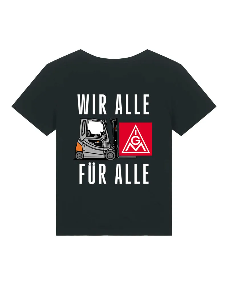 dna merch Wir Alle Für Alle IGM STILL Damenshirt