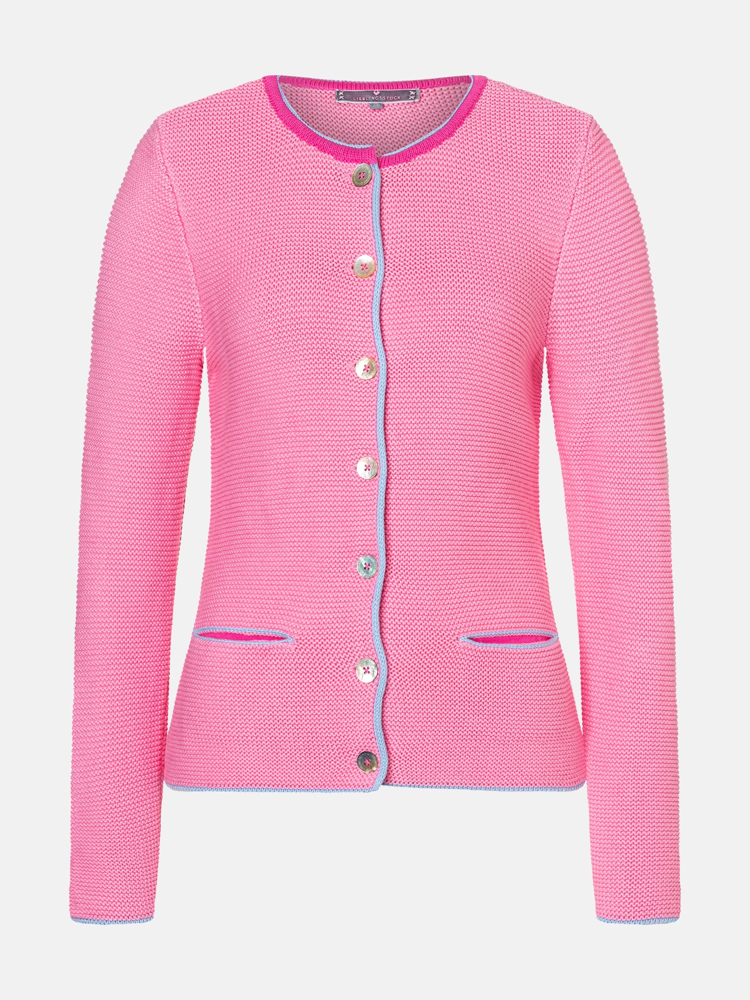 Lieblingsstück ZaraL Strickjacke sachet pink Baumwolle