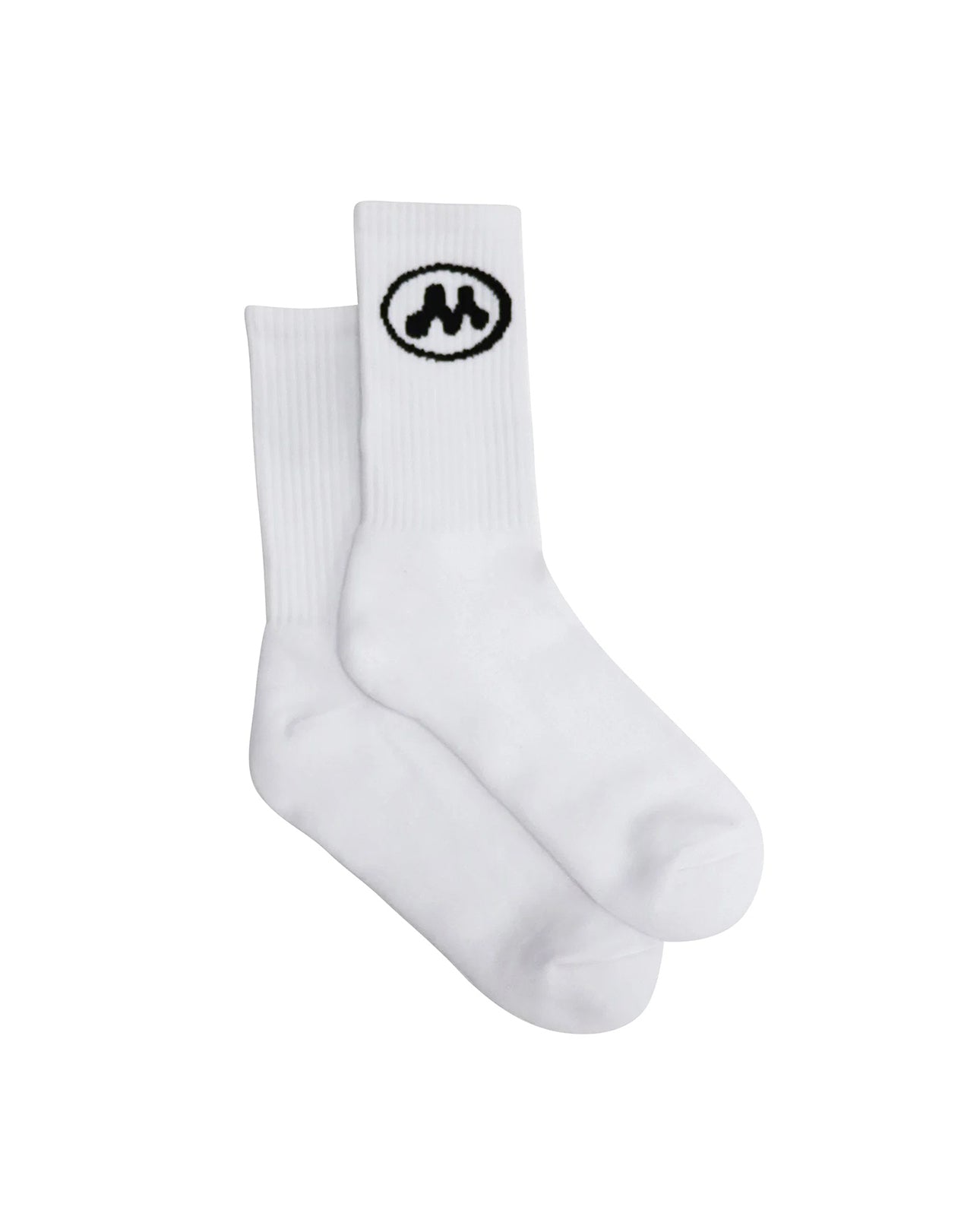 Mowalola M Socks Socken weiß Baumwolle S-M