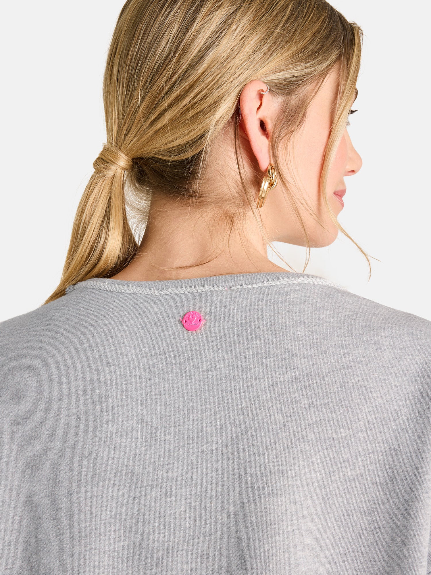 Lieblingsstück AjaL Sweatshirt Baumwollmix hellsilber