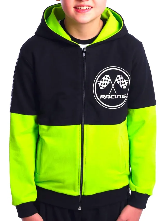 BEZLIT Racing Print Sweatjacke mit Kapuze 104-164 für Jungen
