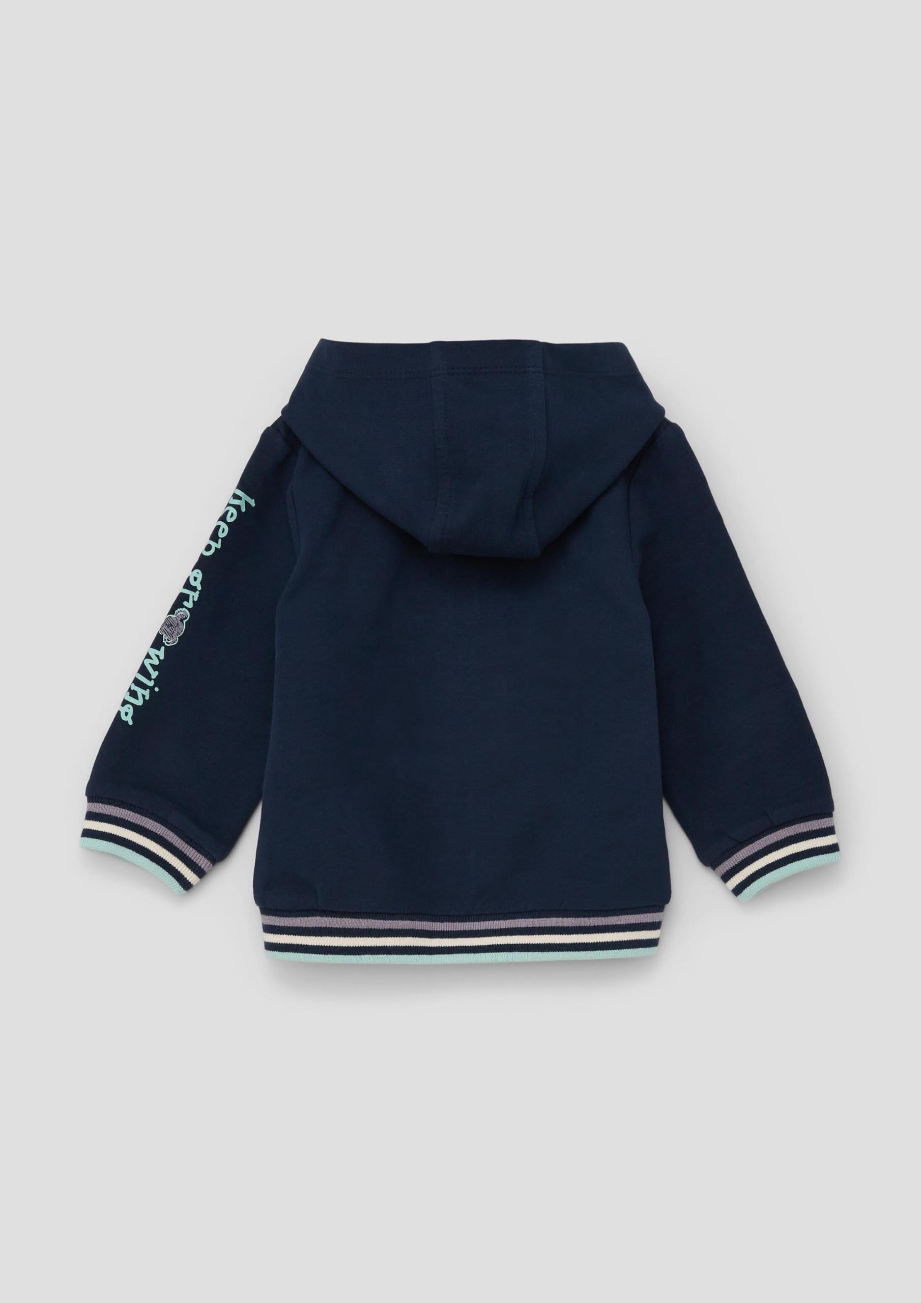 s.Oliver RED LABEL Sweatjacke 74 Navy Stretch