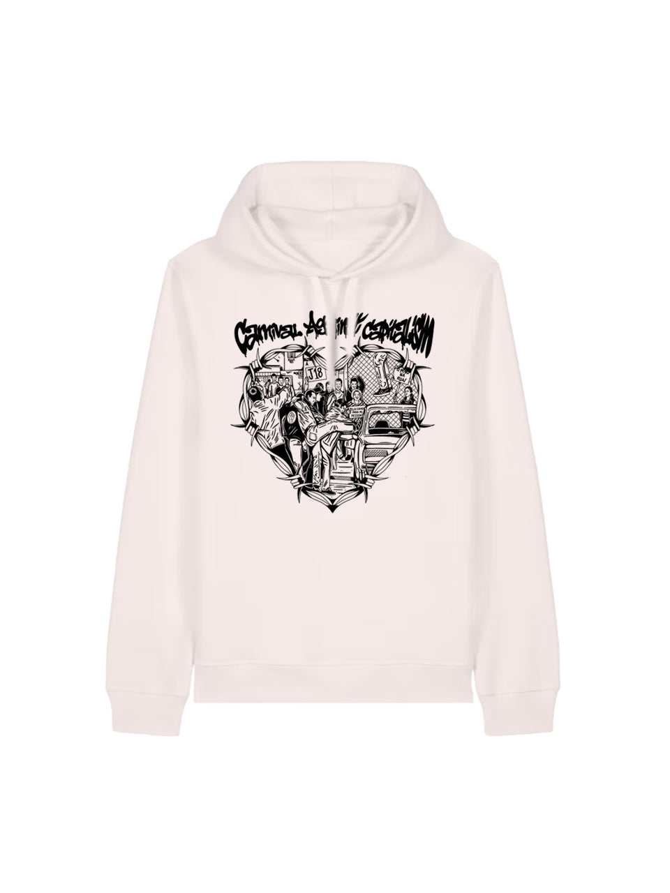 dna merch Karneval Gegen Kapitalismus Kapuzenpullover Damen