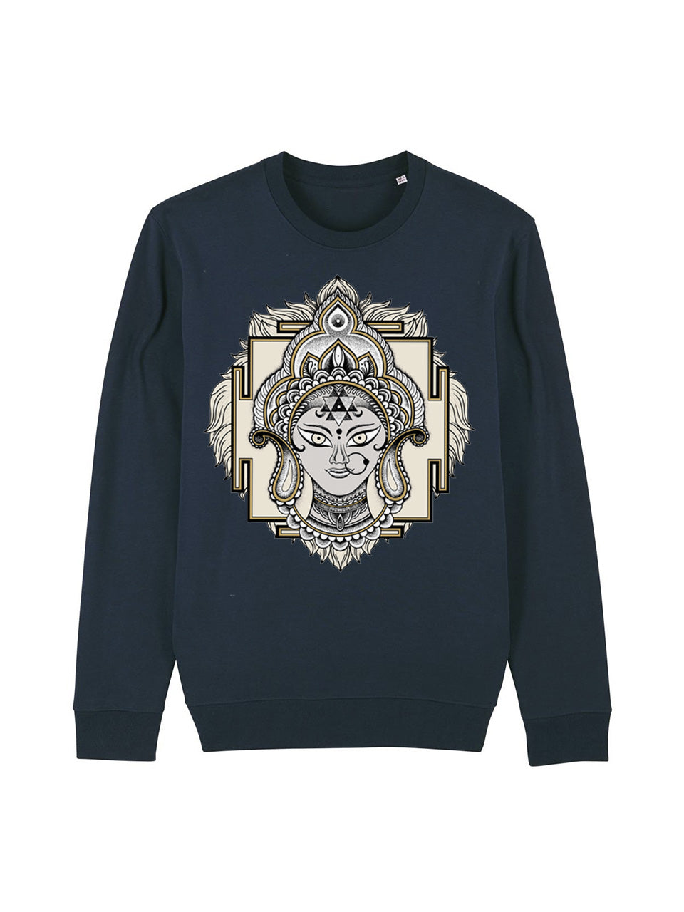 dna merch Sonja Punktum Durga Sweatshirt Schwarz Bio