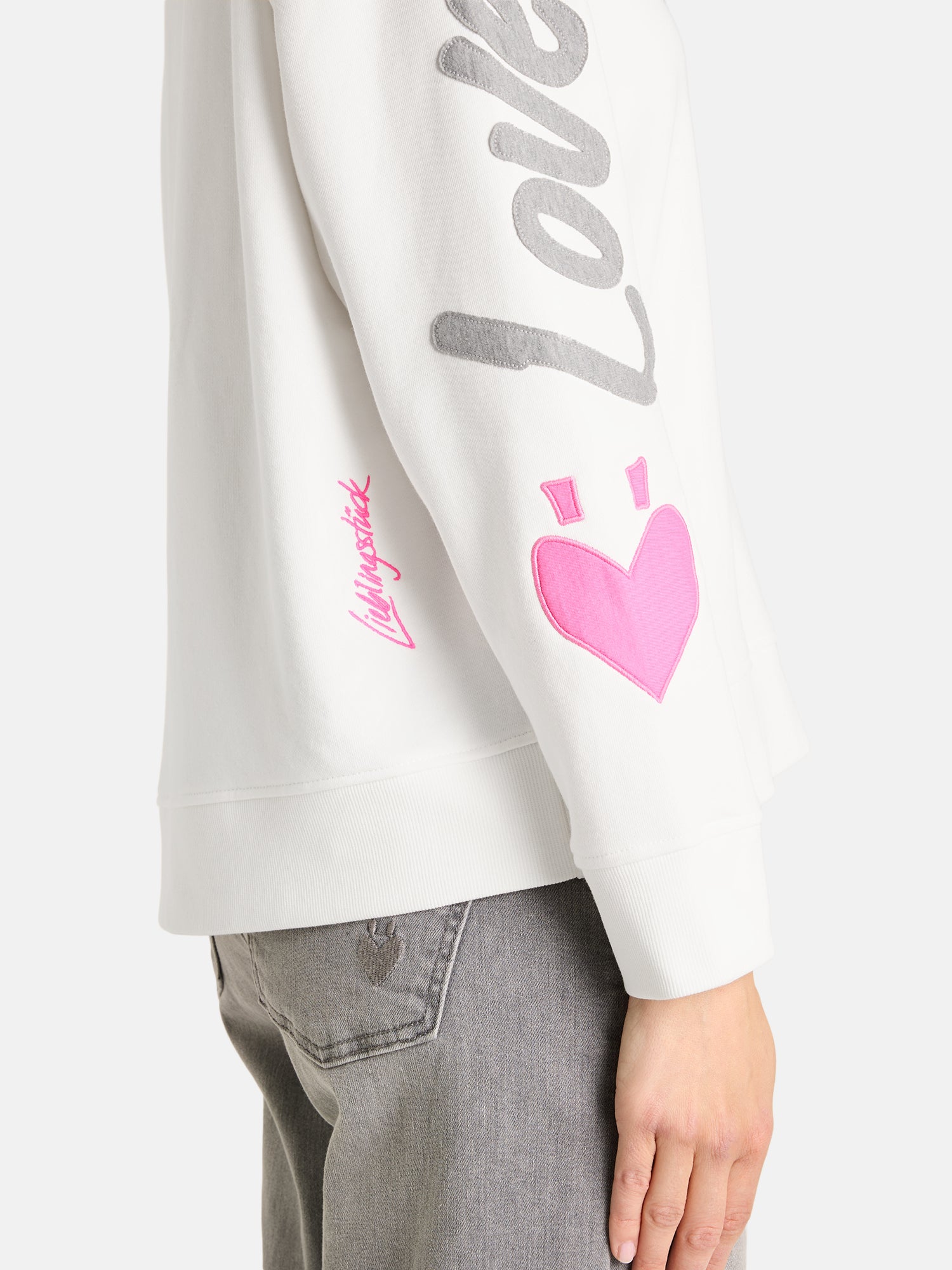 Lieblingsstück LatifahEP Sweatshirt offwhite Baumwollmix