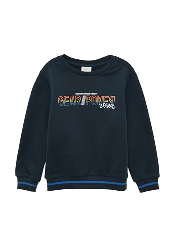 s.Oliver Junior Sweatshirt Schriftprint Gr. 92 Baumwolle