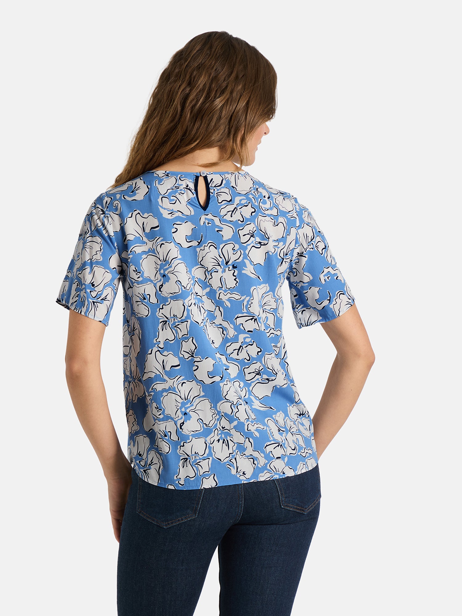 Lieblingsstück ReneeL Bluse Viskose air blue Print