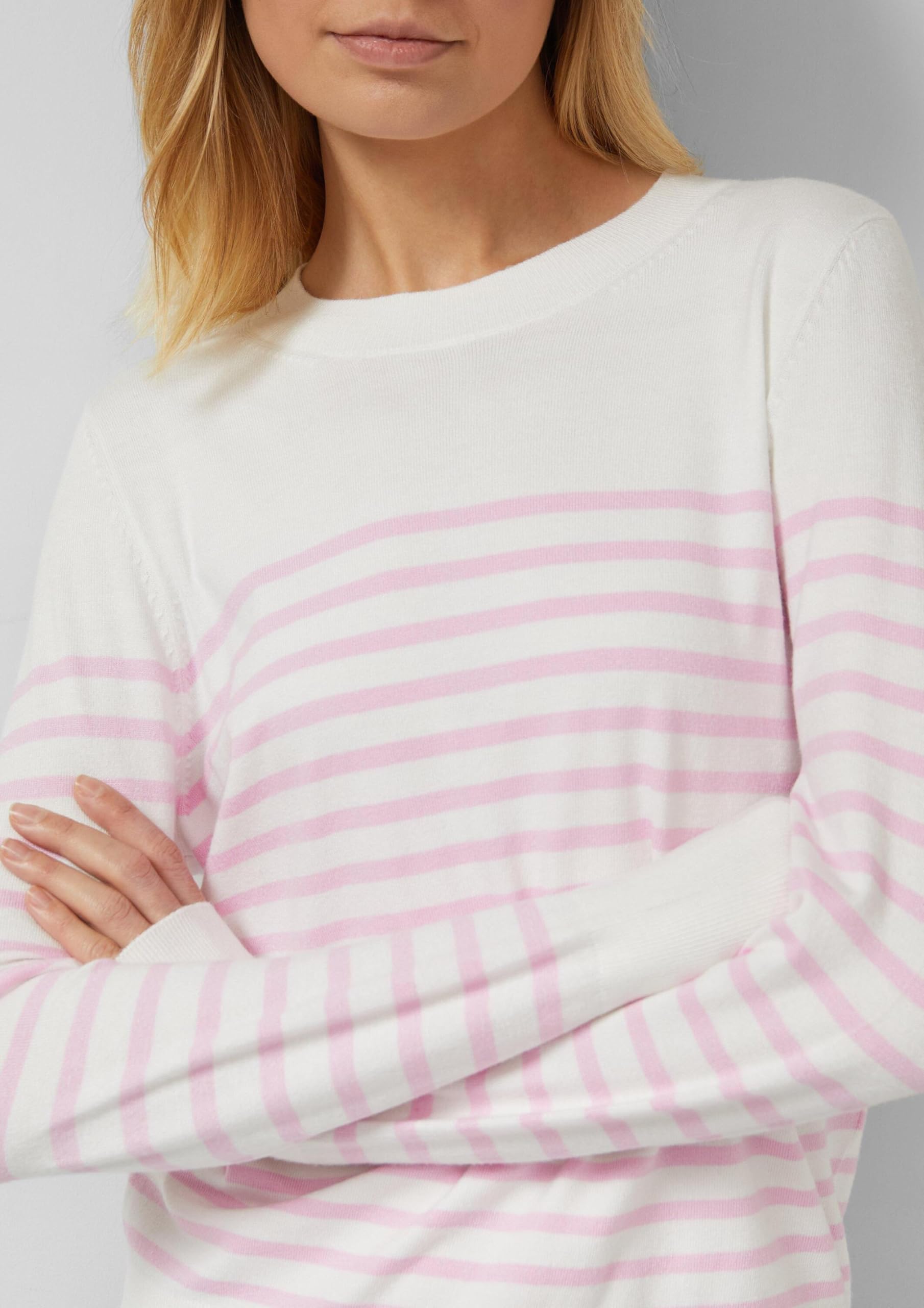 s.Oliver Junior Sweater Streifen royalblau 44