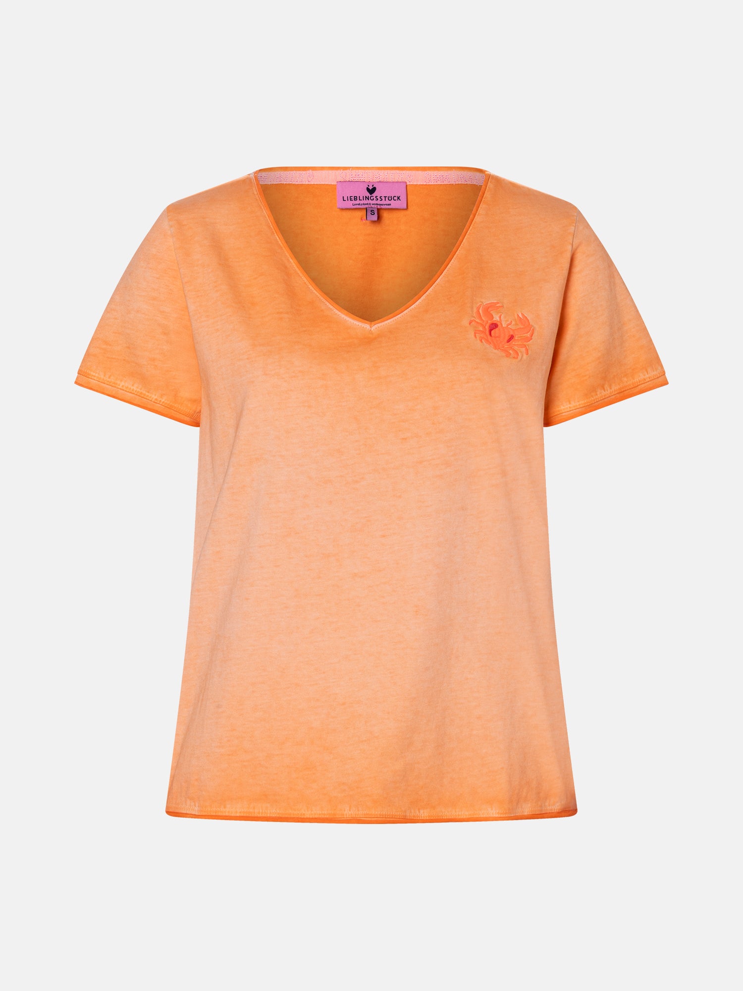Lieblingsstück KarlaL T-Shirt blue bell aus Baumwolle