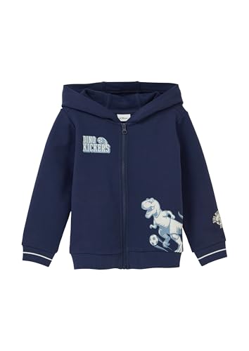 s.Oliver Red Label Sweatjacke Kapuze Print Baumwollmix Kinder