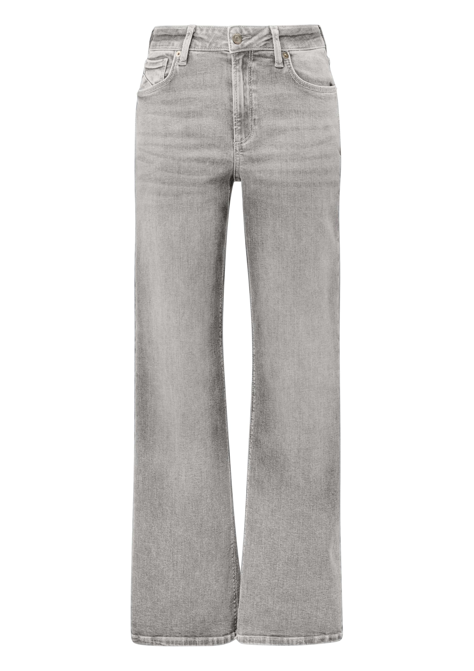 s.Oliver QS 2163062 Jeans-Hose Loose-Fit gestreift