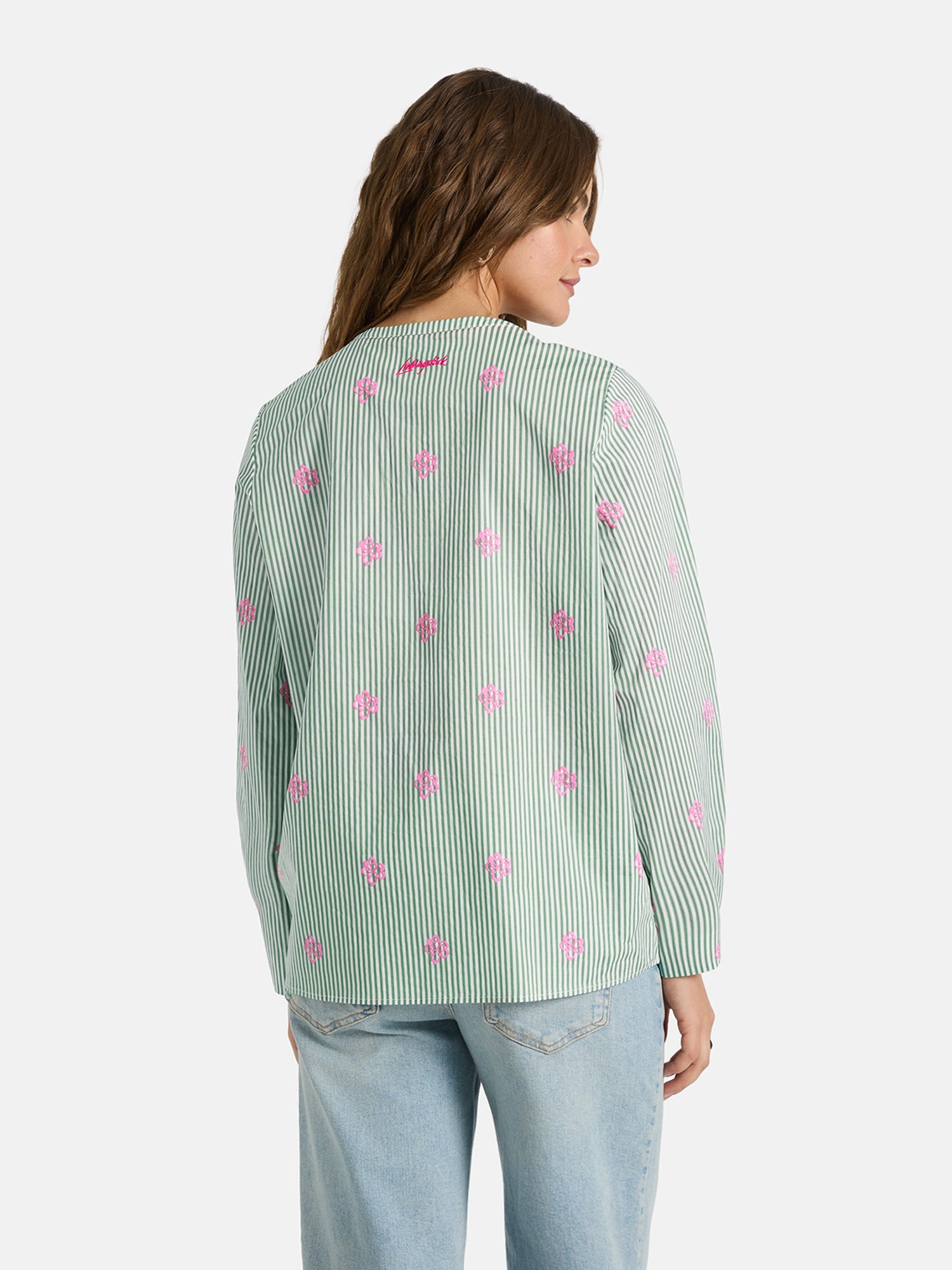 Lieblingsstück RymL Bluse aus Baumwolle Grün