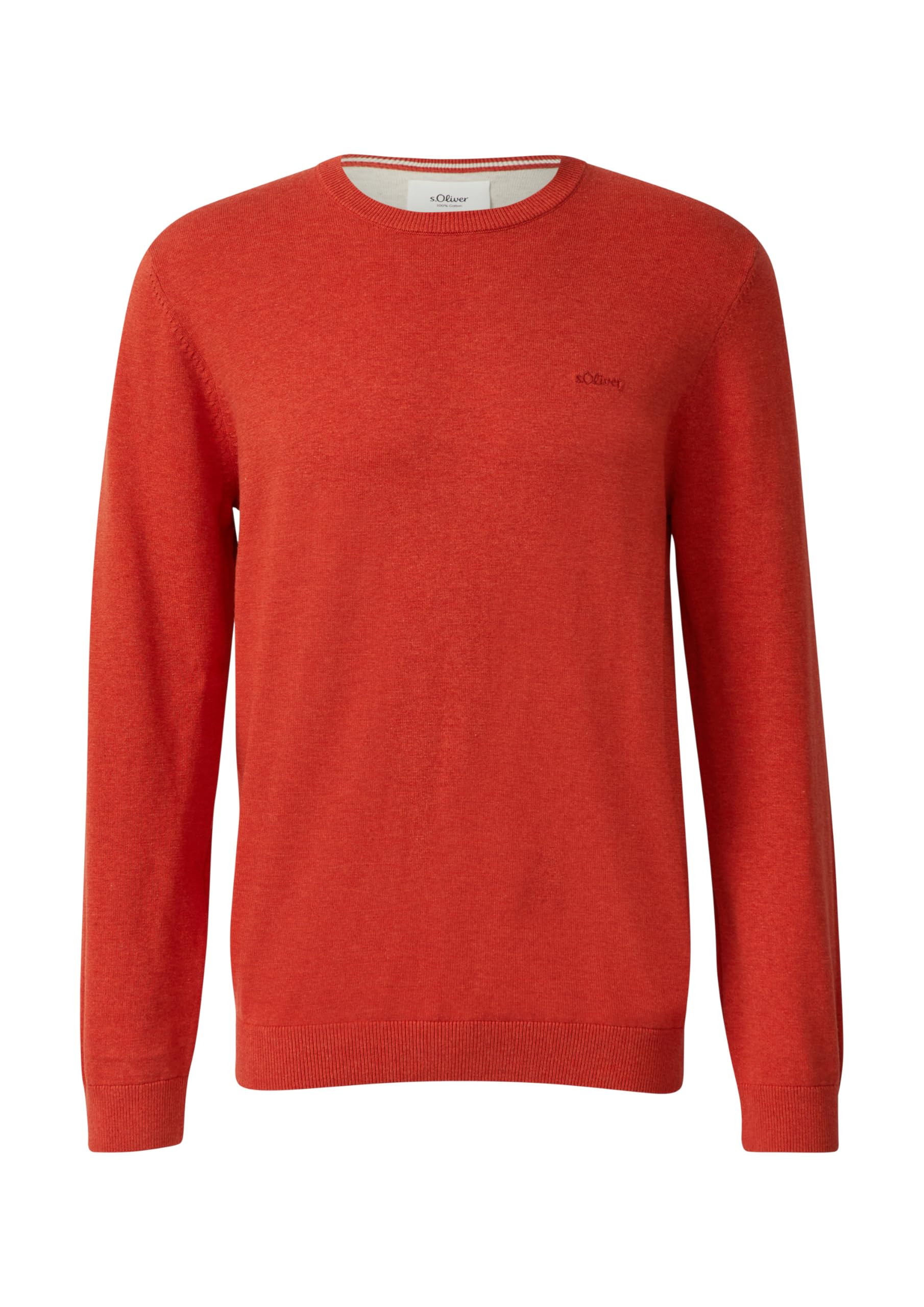 s.Oliver RED LABEL Baumwollpullover Logo-Stickerei Damen