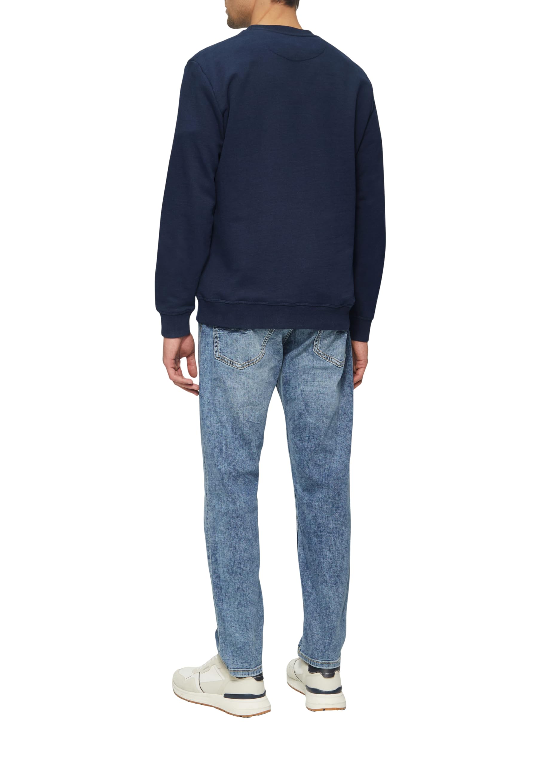s.Oliver Crew Neck Sweatshirt Baumwollmix wollweiß M