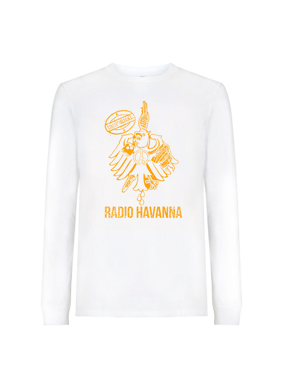 Radio Havanna Unnormal Langarmshirt Schwarz Biobaumwolle