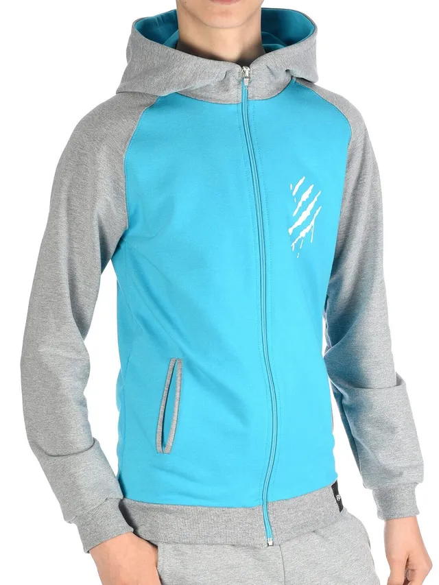 BEZLIT YES Sweatjacke mit Kapuze Gr. 122 Reißverschluss