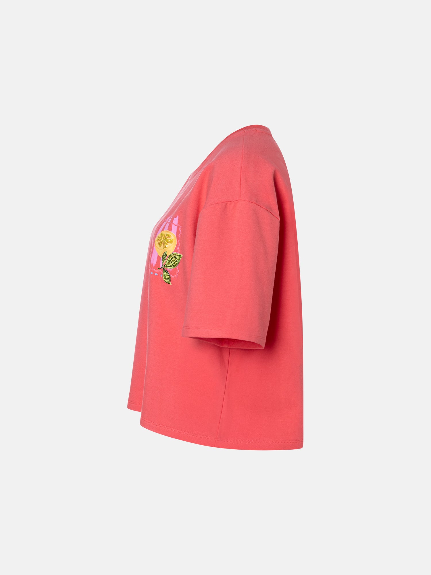Lieblingsstück FriedaL T-Shirt sugar coral mit Elasthan