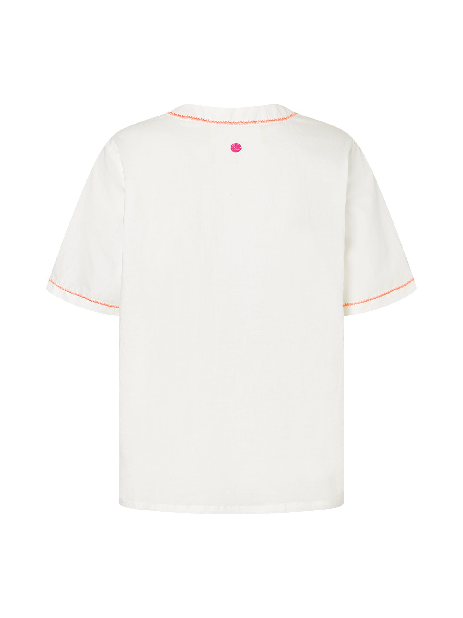 Lieblingsstück LunaL Bluse offwhite mit Palmen-Print