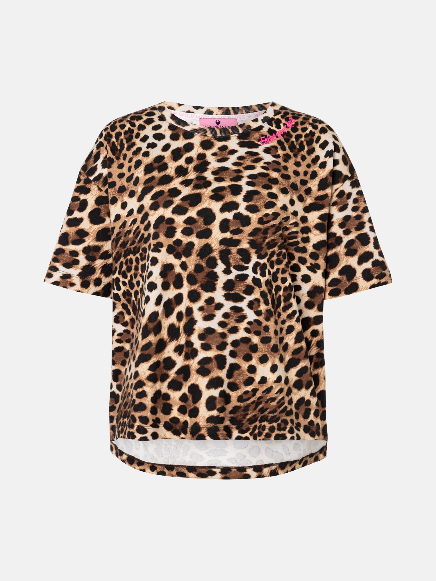 Lieblingsstück NinaL T-Shirt Baumwolle Leo