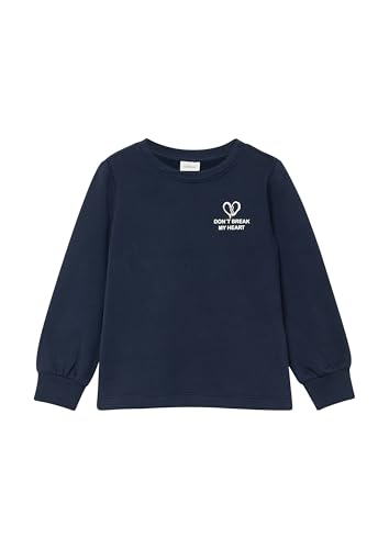 s.Oliver RED LABEL Rückenprint Sweatshirt navy kuschelig