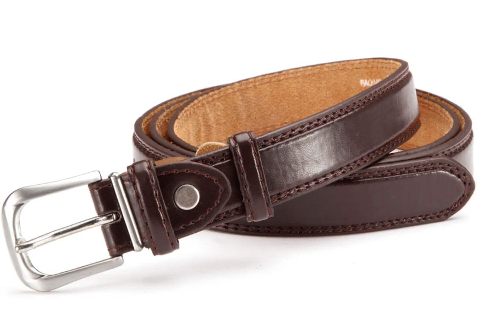 BEZLIT Herren Echtleder-Gürtel 3 cm Schwarz Größe 105